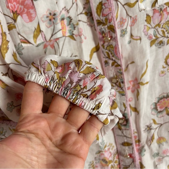 🌸 SPARTINA 449 Floral Ramie Button-Down Top 🌸 - Picture 7 of 9